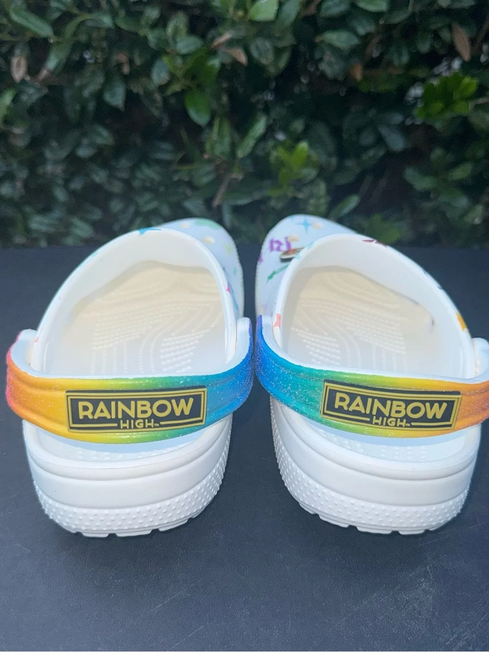 CROCS Rainbow High Classic Clogs Size J4